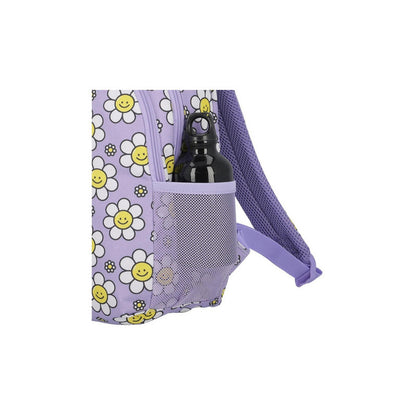 Mochilas Infantiles Saxoline 13 Litros Color Lila Flores