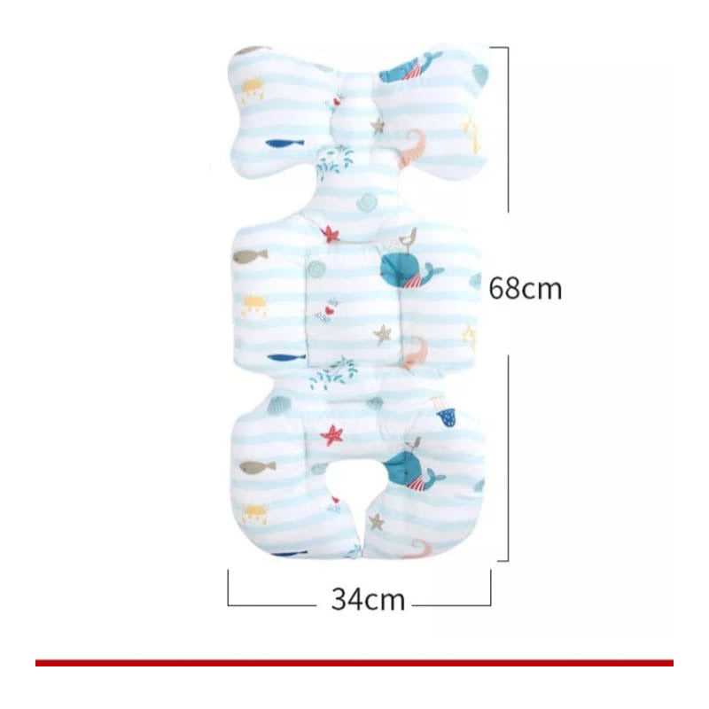 Cojín Acolchado Para Coche -silla De Auto- Multiusos Bebé