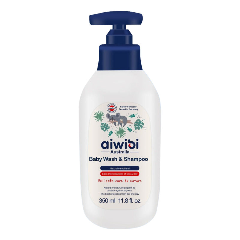 Jabón Y Shampoo Para Bebé Aiwibi 350 Ml