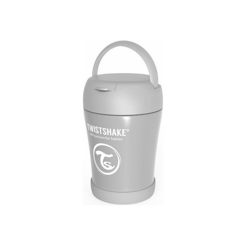 Twistshake Termo Para Comida Bebé 350ml Gris Pastel