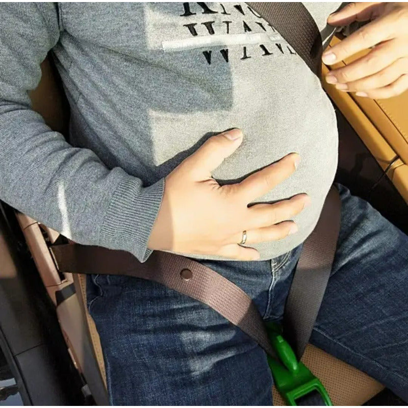Cinturón De Seguridad Para Embarazadas Maternidad Adaptador Negro