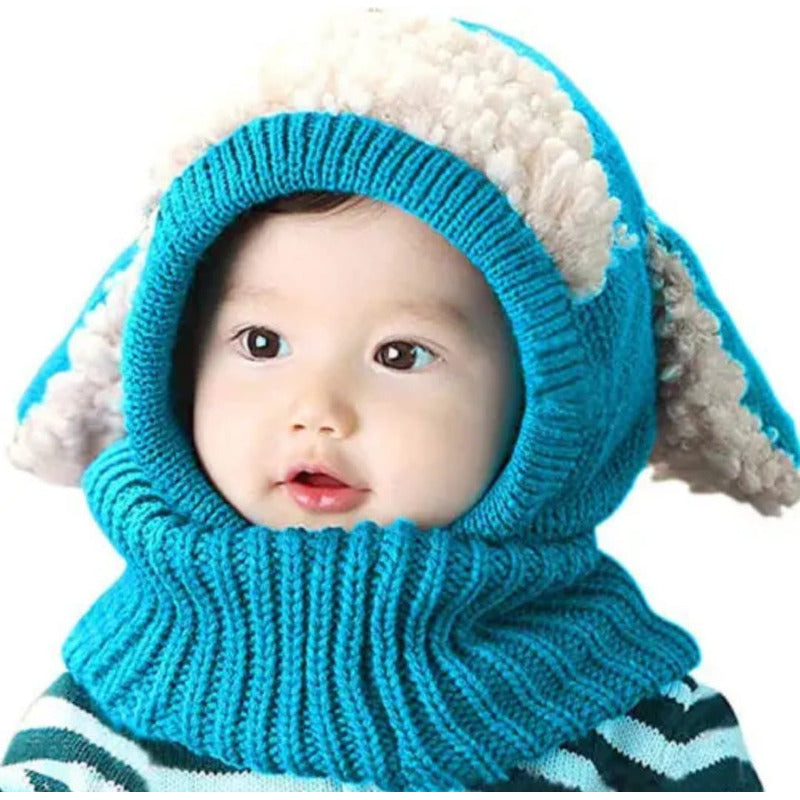 Gorro De Lana Invierno Ovejita Niño-niña-bebé