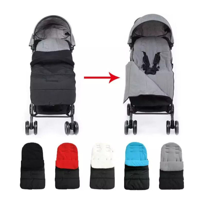 Saco Para Coche Bebé Impermeable Forro Polar Térmico