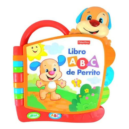 Juguete Libro Abc De Perrito Rie Y Aprende Fisher Price