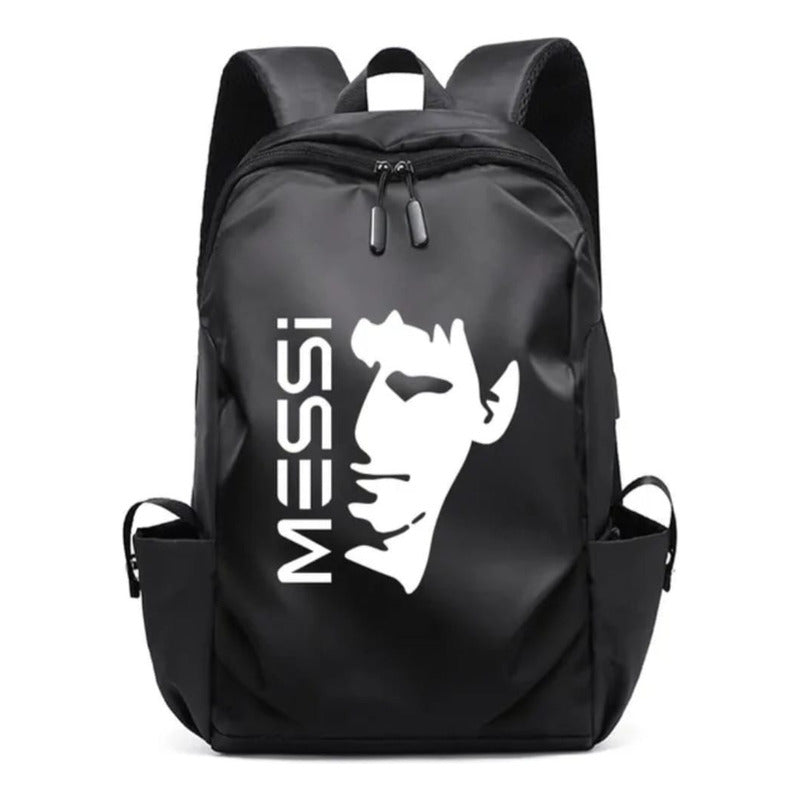 Mochila Escolar Modelo Messi Futbol Multiusos
