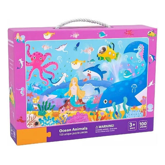 Rompecabezas Puzzle Animales Marinos Niños