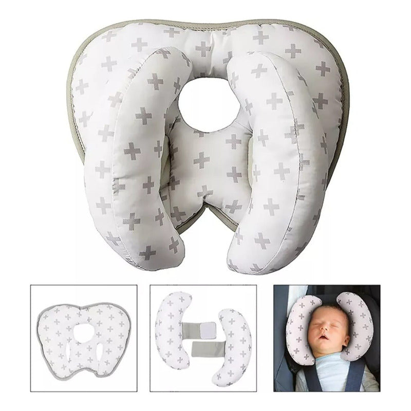 Cojín Apoya Cabeza Cuello Para Asiento De Auto O Coche Bebé