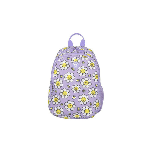 Mochilas Infantiles Saxoline 13 Litros Color Lila Flores