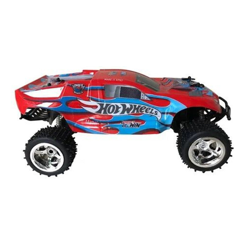 Juguete Auto Control Remoto Adventure Amortiguador Hotwheels Rojo Auto