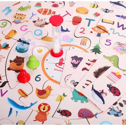 Juego De Mesa Puzzle Detective Ojo De Lince Para La Familia