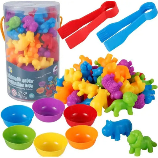 Juguete De Clasificación Colores Y Forma Montessori Niño
