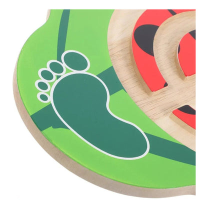 Juego De Equilibrio Didactico Tabla Sensorial Madera