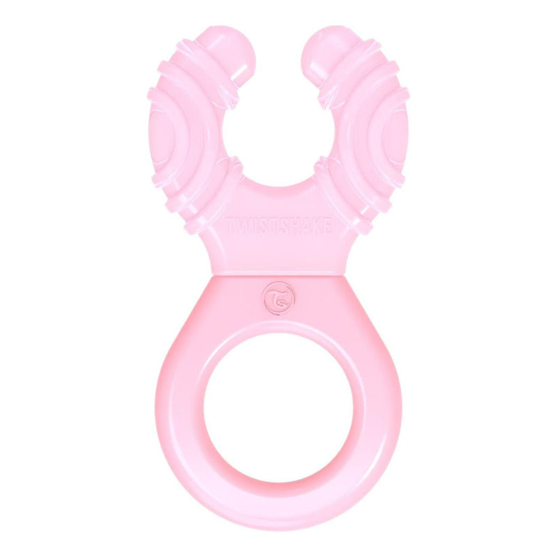 Mordedor Bebé Frio Cooler Teether Twistshake 2m+ Rosa Lisa