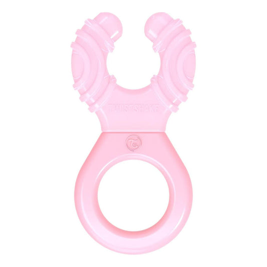 Mordedor Bebé Frio Cooler Teether Twistshake 2m+ Rosa Lisa