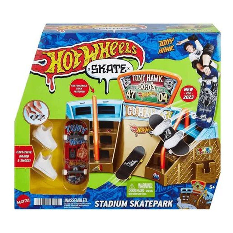 Pista De Juguete - Hot Wheels Skate Estación Niños Skatepark Estadio