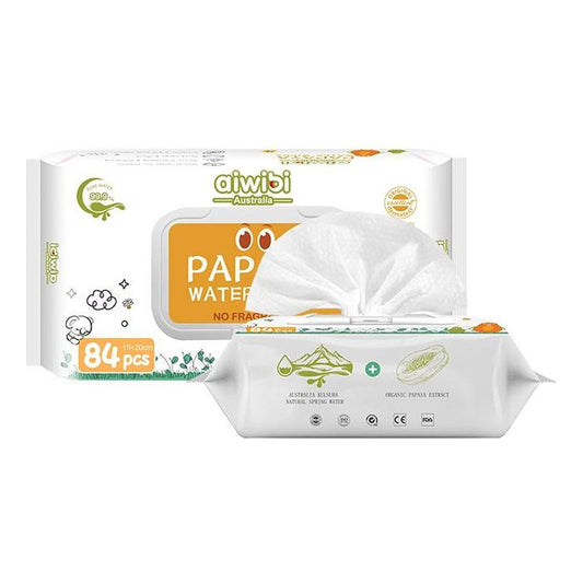 Toallas Húmedas Aiwibi Papaya Caja X 12 Paquete