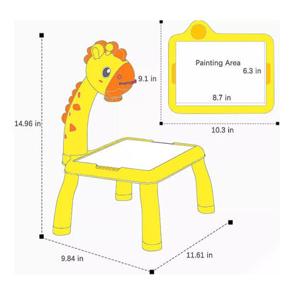 Mesa Proyector Para Pintar Dibujar Niño Niña