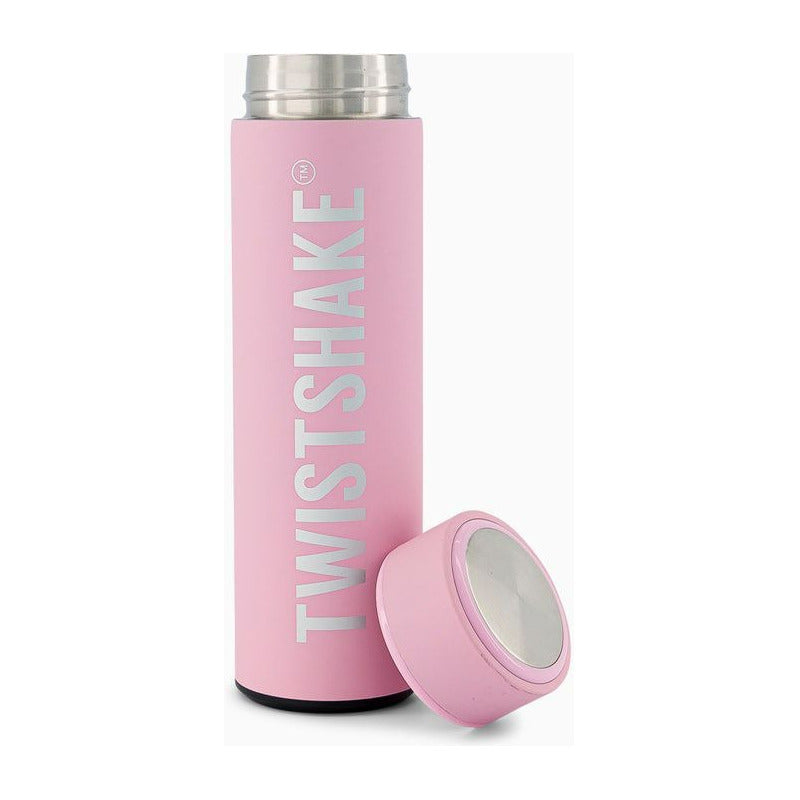 Termo Para Agua Twistshake Hot & Cold 420ml Rosa