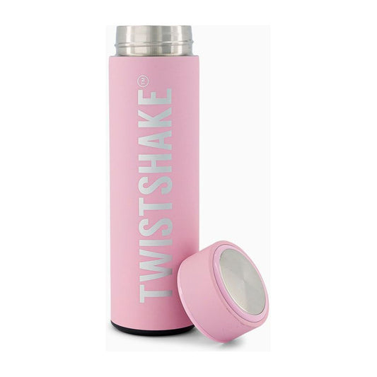 Termo Para Agua Twistshake Hot & Cold 420ml Rosa