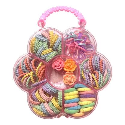 Set Pinches Y Colets Para Niñas-bebes Con Cajita