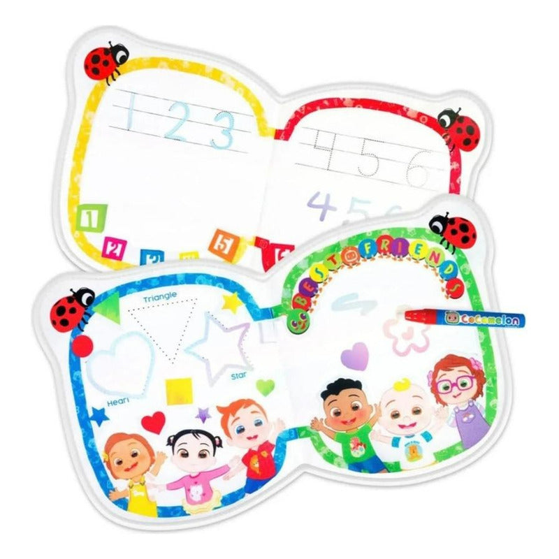 Juego Almohada Didáctica Para Pintar Niños Cocomelon