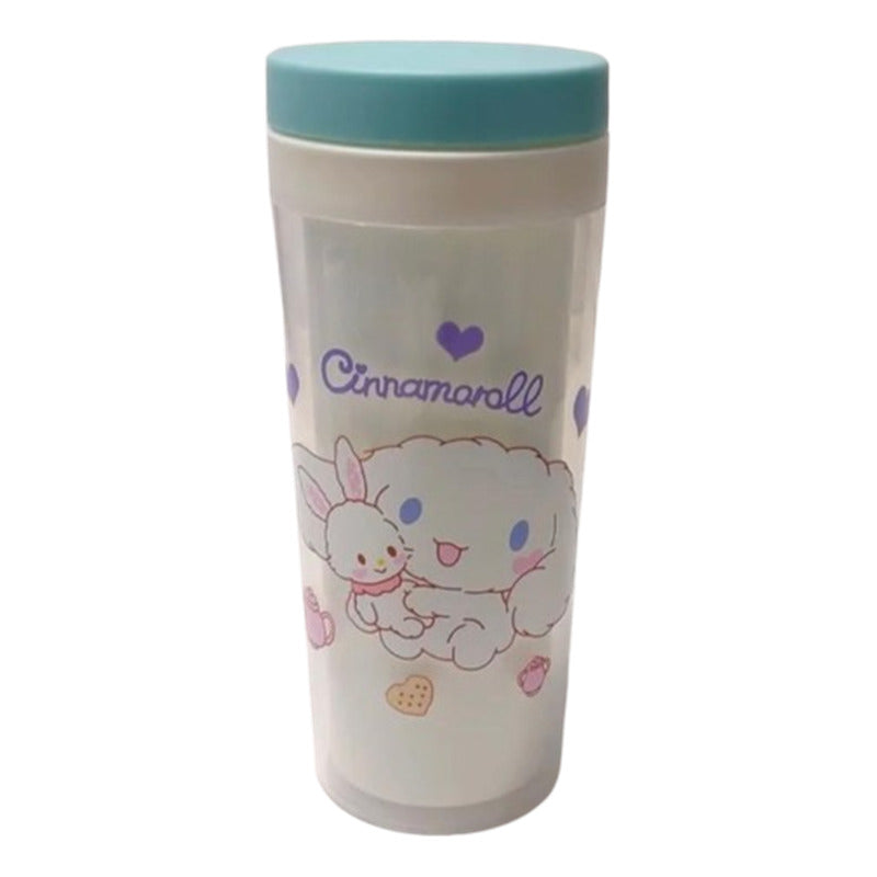 Vaso Con Tapa Diseño Kawaii Personajes Sanrio Niños