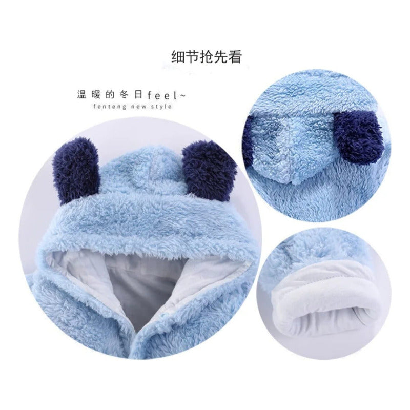 Enterito Osito Plush Peludito Polar Bebé