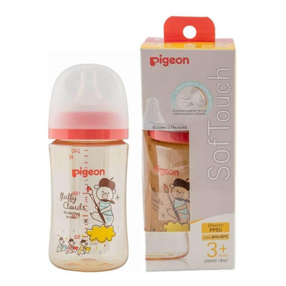 Biberón Mamadera Softouch Pigeon Ppsu Diseños 240ml
