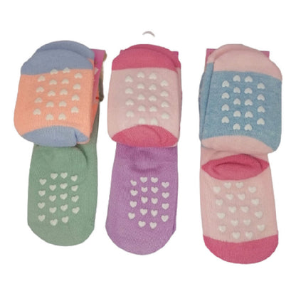Pack 4 Pares De Calcetines Antideslizantes  Bebes Animalitos
