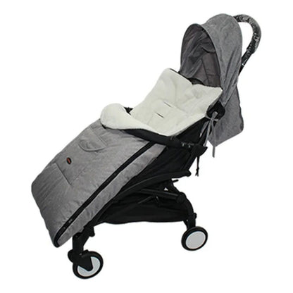 Saco Para Coche Bebé Impermeable Abrigador Forrado Cubre Pie