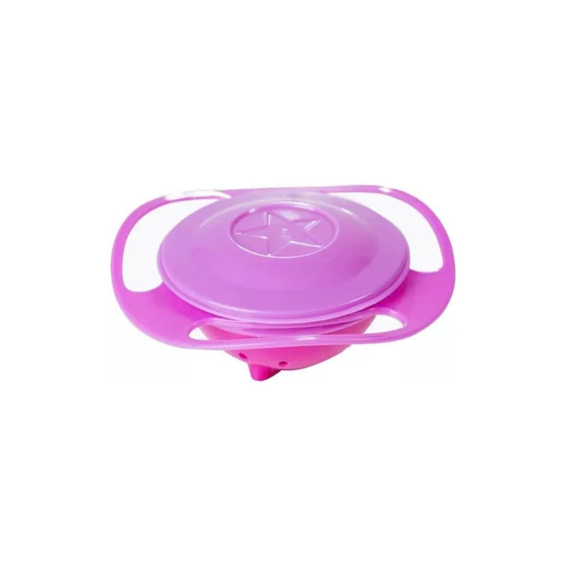 Plato Antivuelco Giratorio Bebé-niños Bowl Antiderrame