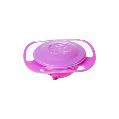 Plato Antivuelco Giratorio Bebé-niños Bowl Antiderrame