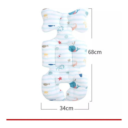 Cojín Acolchado Para Coche -silla De Auto- Multiusos Bebé