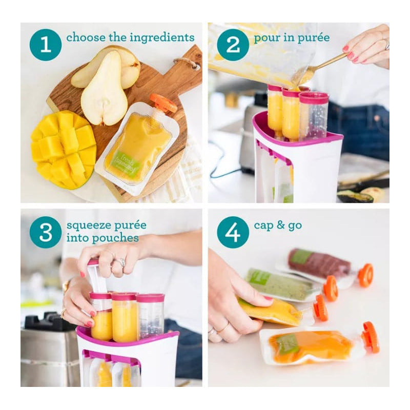 Dispensador De Papilla O Compota Para Niños-bebé