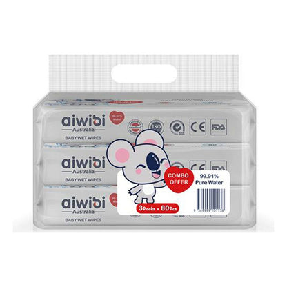 Toallas Húmedas Aiwibi Caja X 12 Paquetes