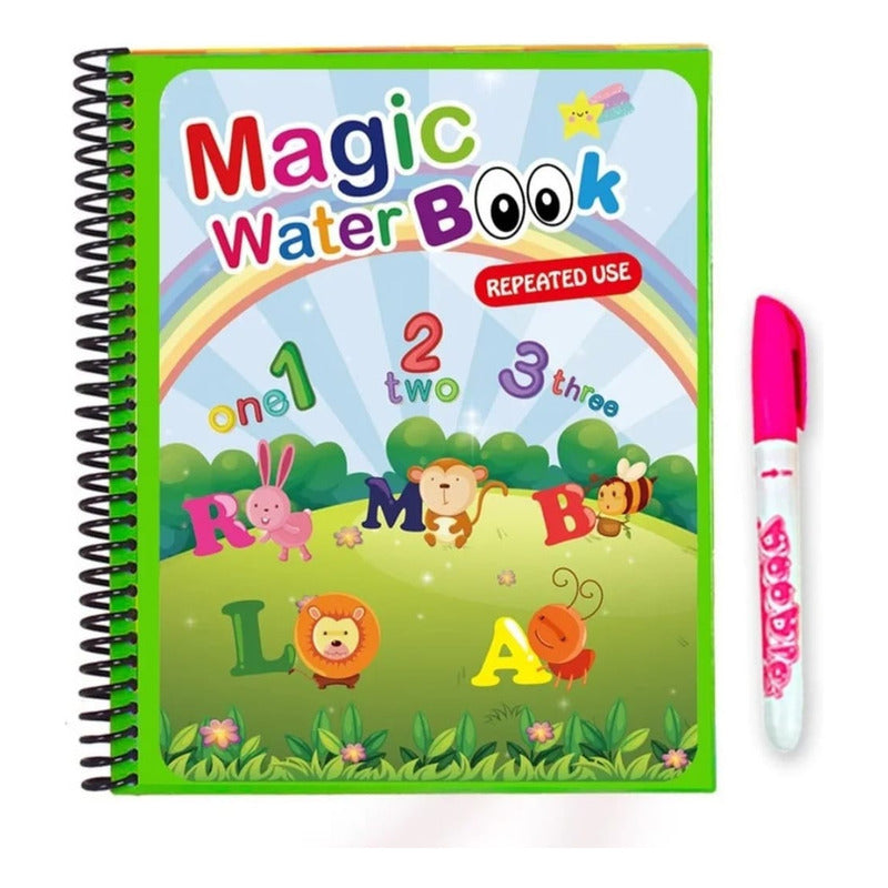 Cuaderno Magico De Agua Para Niños Y Niñas Dibujo