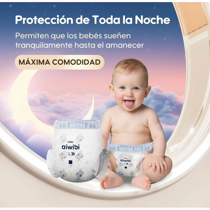 Pañales Aiwibi Pants Dulce Noche Calzoncillos Extra Extra Grande (XXG)