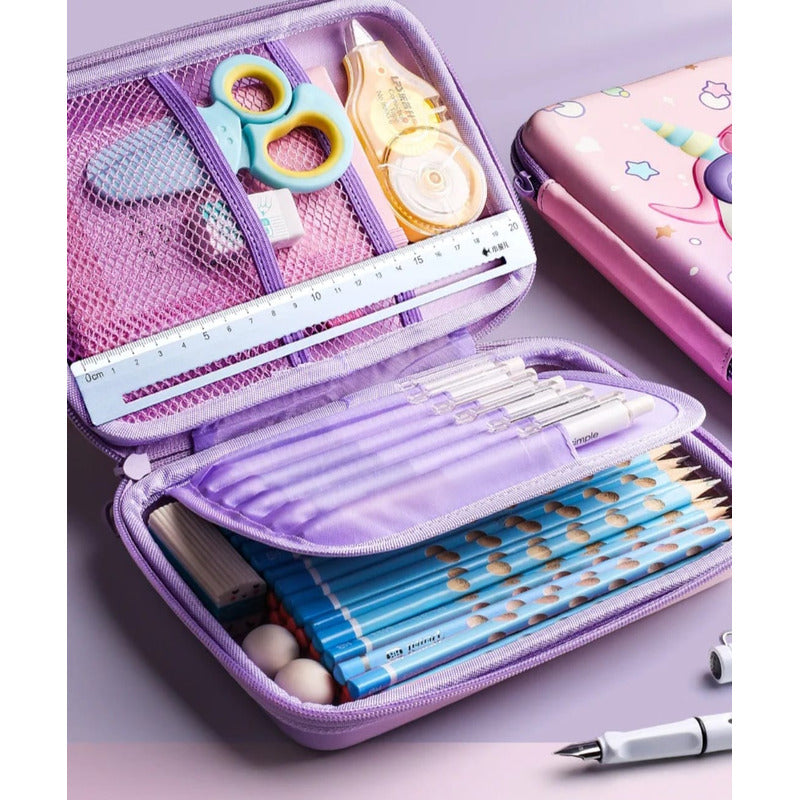 Estuche - Cartuchera - Organizador 3d Lapices Escolares