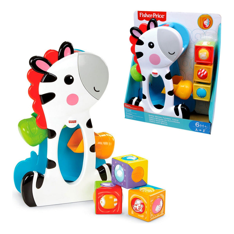 Juego Didáctico Cebra Bloques De Actividades  Fisher Price