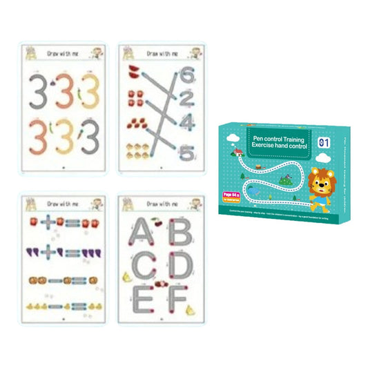 Juego De Coordinación De Trazos Manual Mágicos Niños