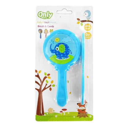 Set De Cepillo Y Peine Cerda Suaves Para Bebés-niños Colores