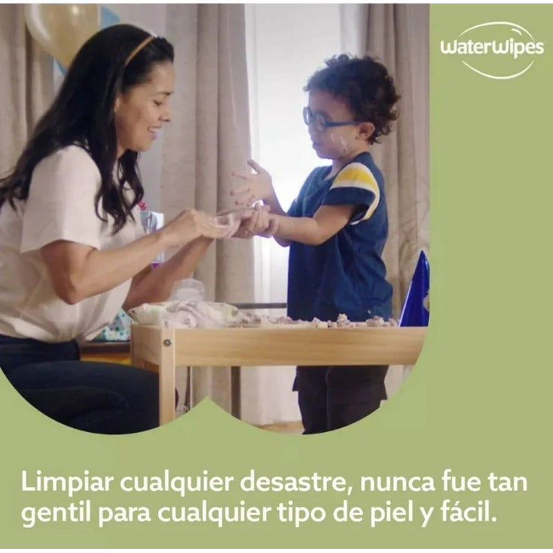 Toallas Húmedas Water Wipes Textura Pack (3 Paq X 60 Und)