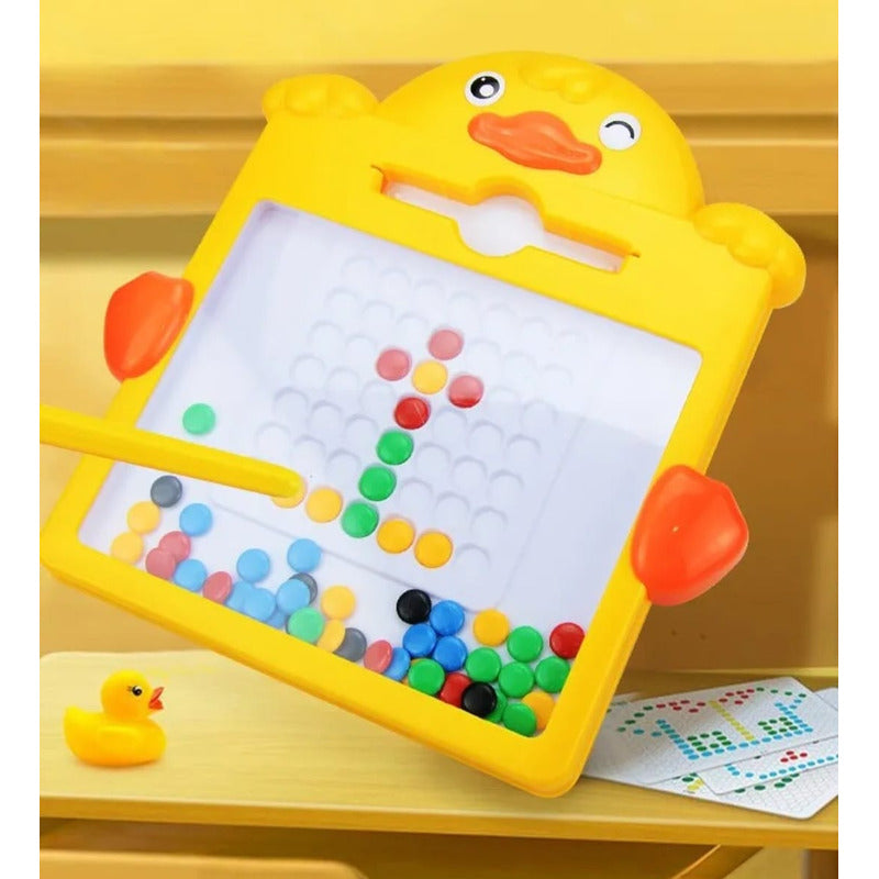 Juego Tablero De Patrones Magnético Modelo Patico Niños
