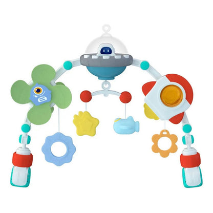 Arco Móvil Estimulación Bebé Coche-cuna-sillas Astronauta