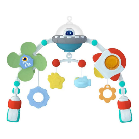 Arco Móvil Estimulación Bebé Coche-cuna-sillas Astronauta