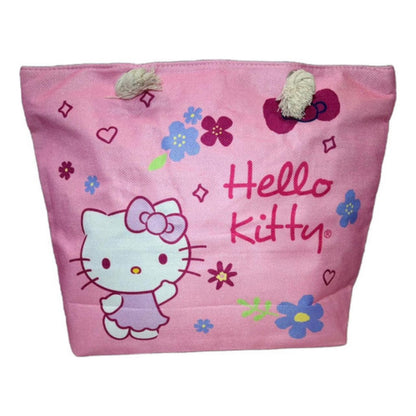 Bolso Cartera Grande Hello Kitty Multiusos