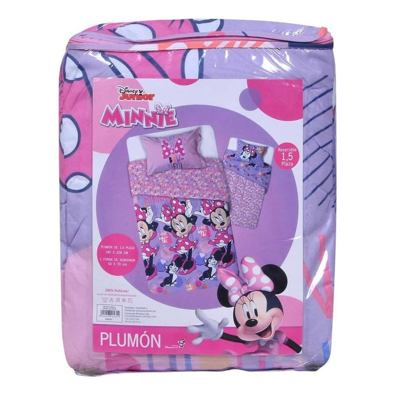 Plumón Infantil 1.5 Plazas Diseños Variados
