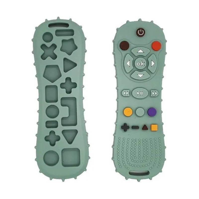 Mordedor Bebé Silicona- Control Remoto Juguete Sensorial