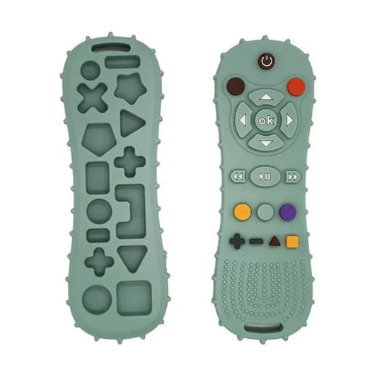 Mordedor Bebé Silicona- Control Remoto Juguete Sensorial