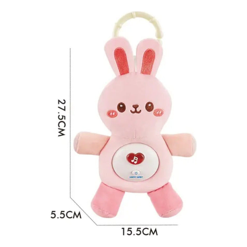 Peluche Con Luz Y Sonido Colgador Bebé